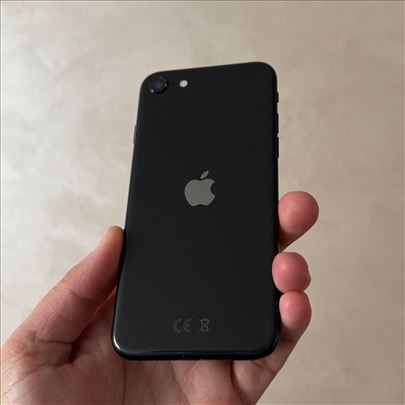 iPhone SE 2020 64Gb crni 100% zdravlje baterije