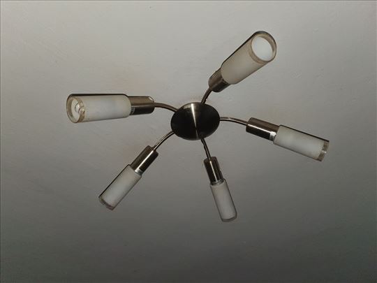 Luster sa 5 stedljivih sijalica komplet