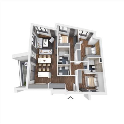 Nov lux 4.0 stan -Centar-Belgrade Centre Residence