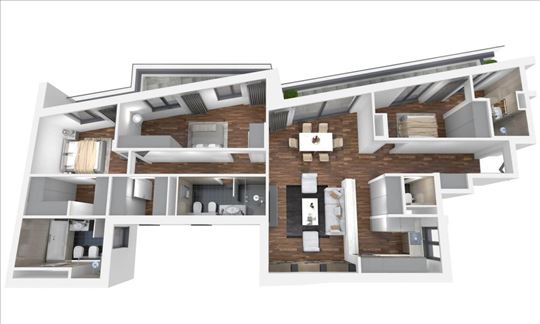 Nov lux 4.0 stan-Centar-Belgrade Centre Residence