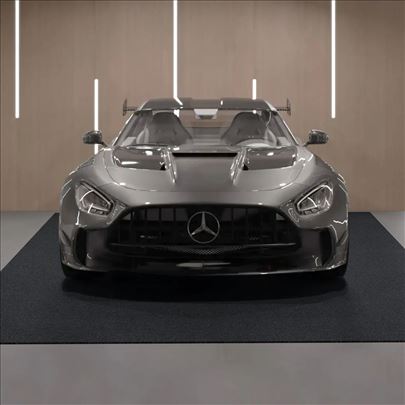 Prostirka za garazu 229x579x2cm, crna