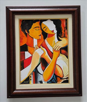 Ulje na platnu - Emocija 8, prelepa slika!