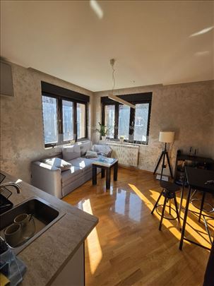 Lepo sređen stan,nov nameštaj,niski mesečni trošak