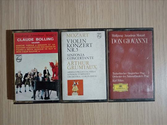 Mozart i Paganini Audio Kasete