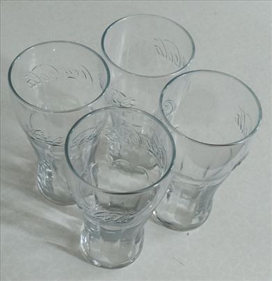 Novo! Set od 4 Coca-Cola čaše (18 cm)  