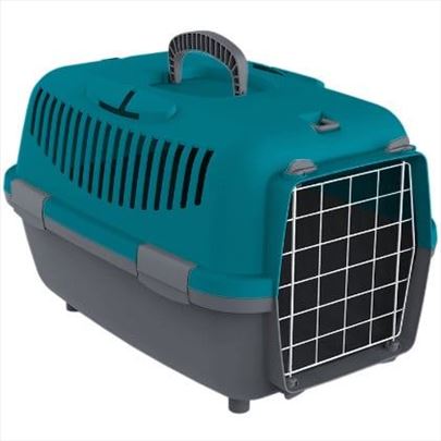 Petmax transporter Nomad, metalna vrata, siva