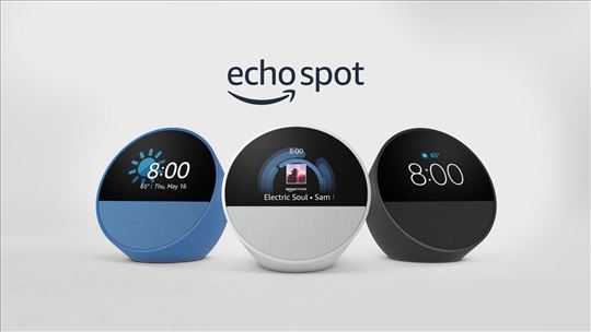 Amazon Echo Spot Alexa Blue - Bluetooth Zvucnik 