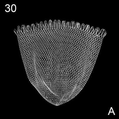 Dvostruka pletena mrežasta mreža za ribolov 45cm K