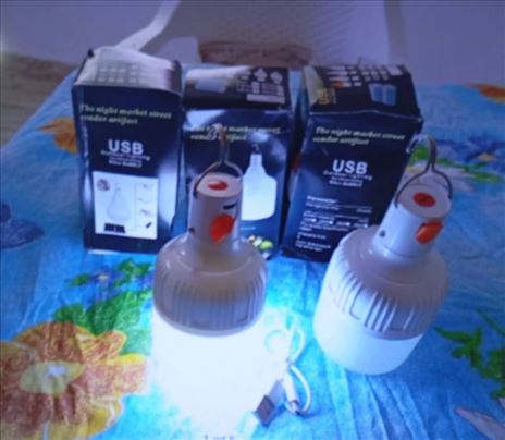 Kamp LED Lampa 60v Edc Spoljašnji USB punjivi LED