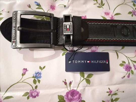 Nov muski kozni markirani kais Tommy Hilfiger Novo