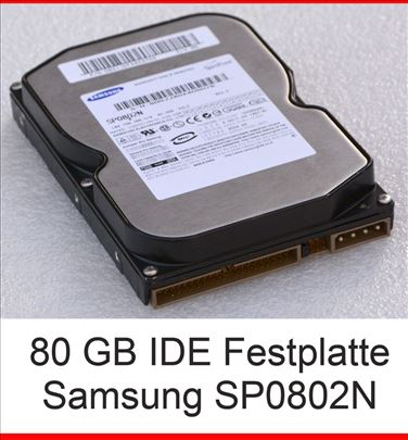 Samsung SP0802N 80GB i drugi hardovi Garancija 