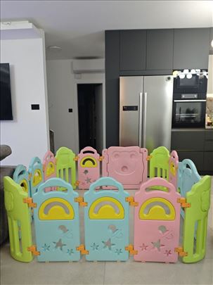 Sklopiva ogradica za bebe i decu 150x150cm
