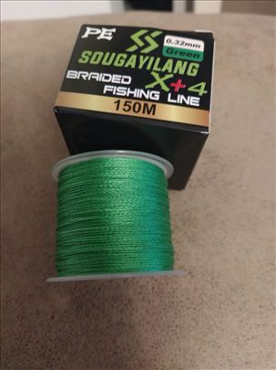 Sougayilang Braided x4 fishing line 0.32mm 22.5kg 