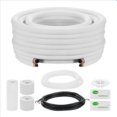 Bakarne Cevi 15.2m Za Klima Uredjaje Toplotne Pump