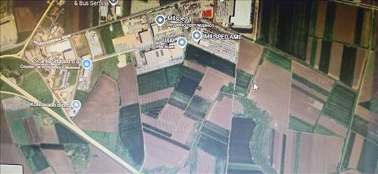 Krnješevci, Stara Pazova, blizina Milšpeda