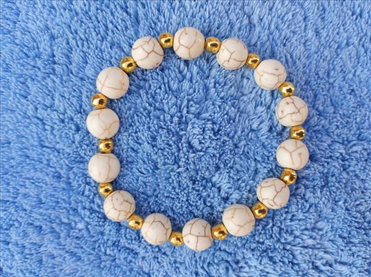 Narukvica beli Haulit 2