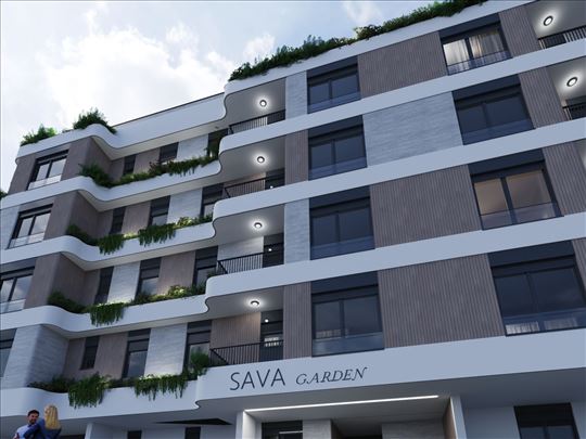 Prodaje se jednoiposoban stan u izgradnji 40m2