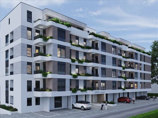 Prodaje se jednoiposoban stan u izgradnji 40m2