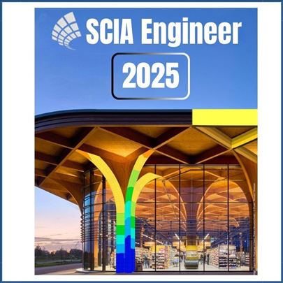 Scia Engineer 2025 - алат за структурну анализу 