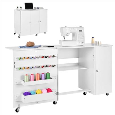 Sklopivi Sto Za Sivenje Za Sivacu Masinu Sa Fiokom