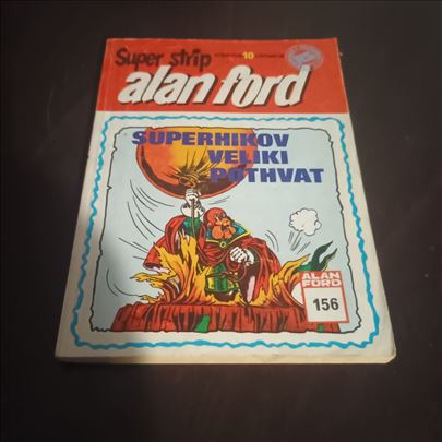 Alan Ford 156 Superhikov veliki pothvat