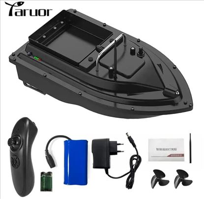 Brodić Camac za prihranu ribe poklon torba nov