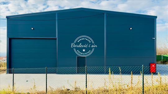 Cerovac Hala 540m2 Plac 17a Novo