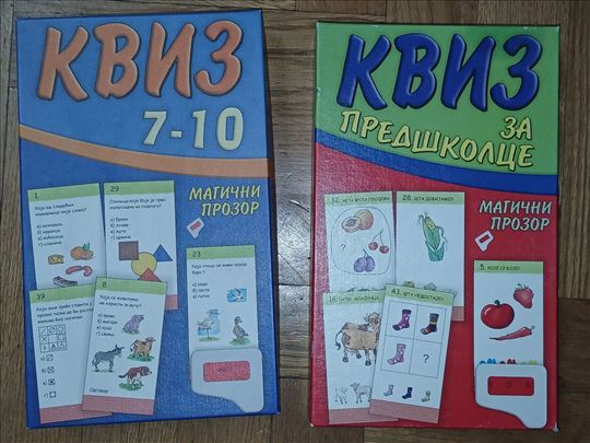 igracka kviz za predskolce uzrast 7-10 igracka lot