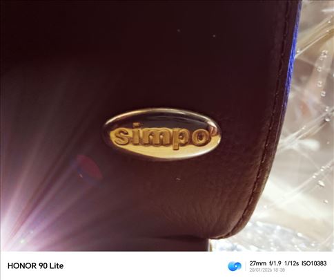 Kožna fotelja SIMPO