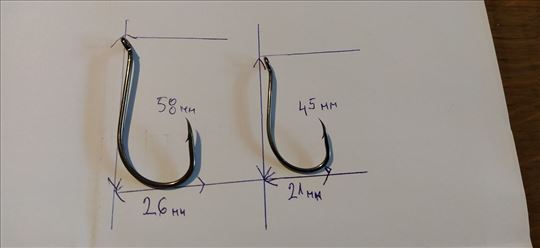 Mustad 6/0 i 8/0