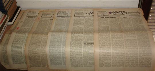 Antikvarni časopis Lekar šest brojeva