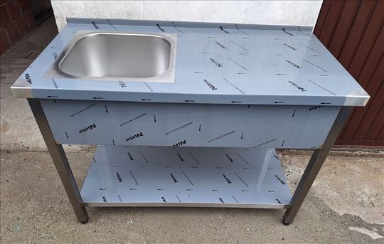 Inox sudopera 120x60