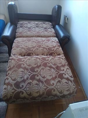 Kauč i fotelja na razvlacenje