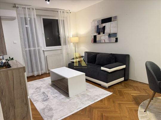 Kompletno namešten dvosoban stan na Novoj Detelina