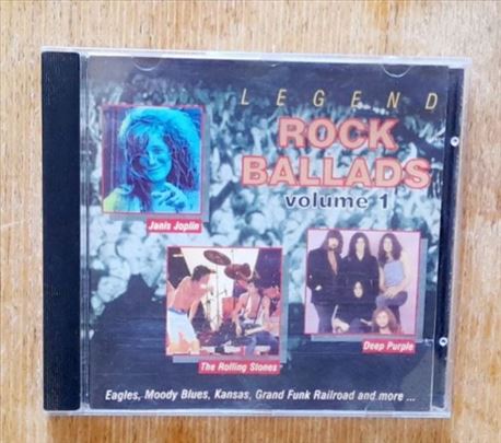 Legend Rock Ballads Volume 1 - CD