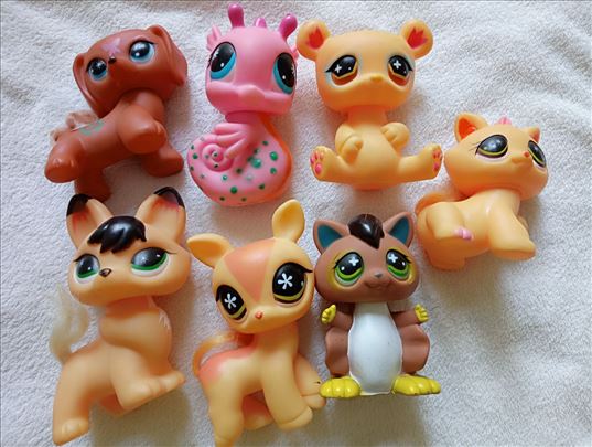 Littlest Pet Shop LPS lot gumenih igracaka lutaka
