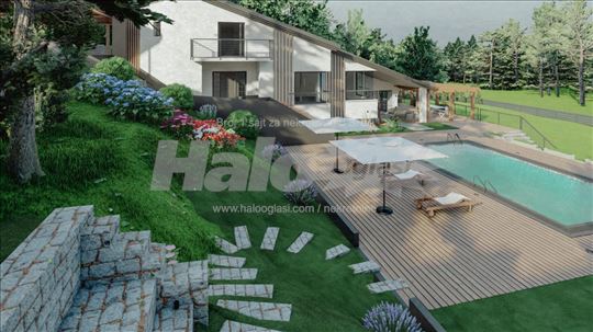 Luksuzna kuća sa panoramskim pogledom na Novi Sad 