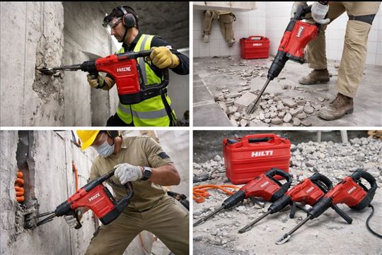 Rušenje i štemovanje + Iznošenje šuta i materijala