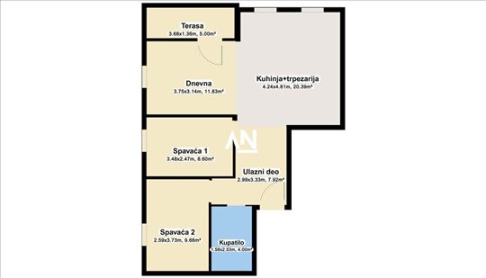 Uračunat PDV. Adaptibilan u 4.0. Parking mesto. ID