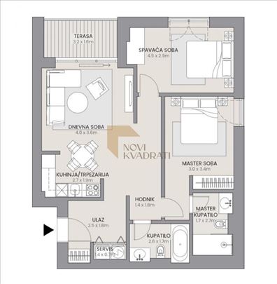 3.0 lux novogradnja Soul64 - useljiv