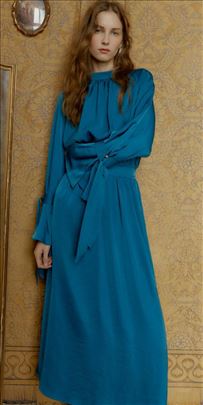 Nova Zara midi satenska haljina