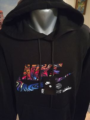 Novi muski markirani duks sa kapuljacom Nike XXL