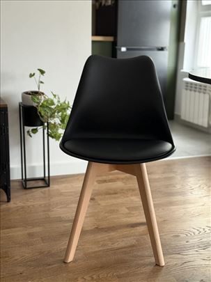 Stolica za trpezariju siva