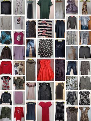 Veliki paket zenske garderobe 50+kom