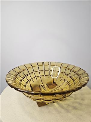 AMBER MID-CENTURY MODERN ČINIJA