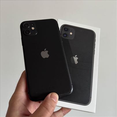 iPhone 11 64Gb Crni 100% battery health