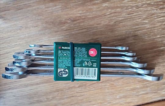 Komplet šest viljuškastih ključeva