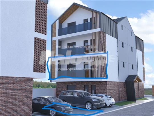 Nova Pazova, centar, sa parking mestom