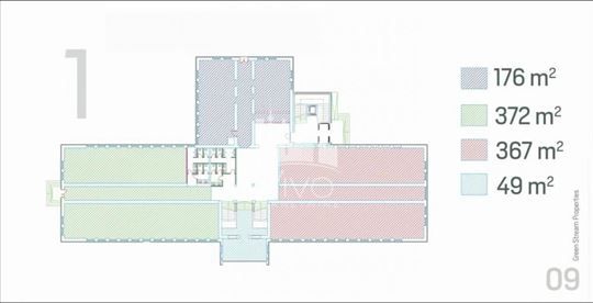 PP 367m2,PR i I,enterijer prema potrebama zakupca 
