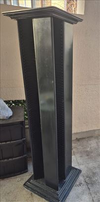 STALAK za CD - 284 komada, puno drvo, ručno rađen 